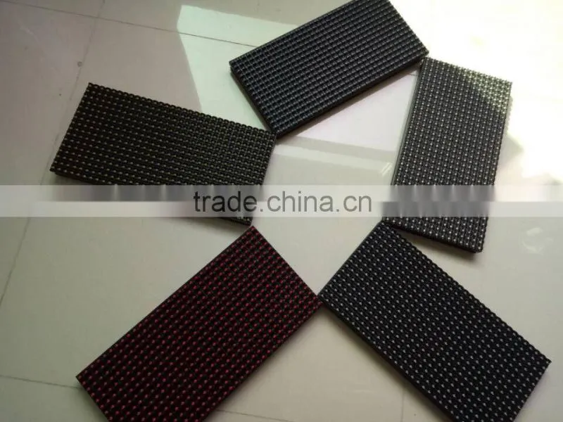 P 10 single color red module,outdoor red yellow blue green white moudule,p10 red led display module
