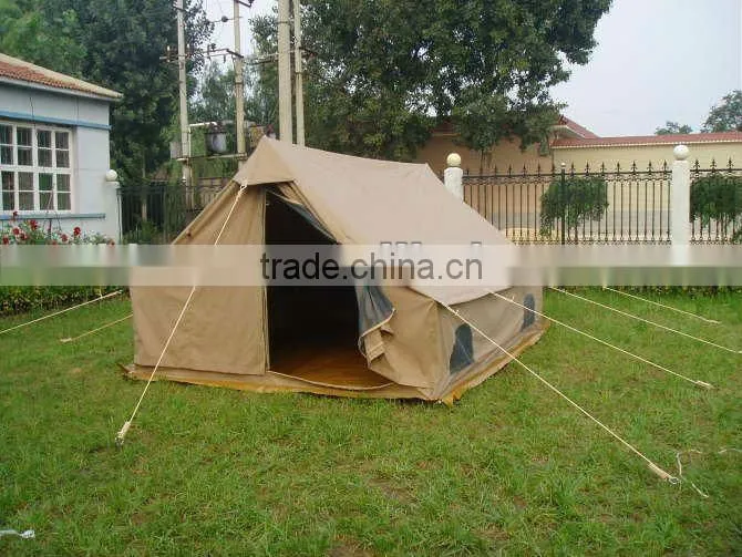 Single Layer and Canvas Fabric camping family tent