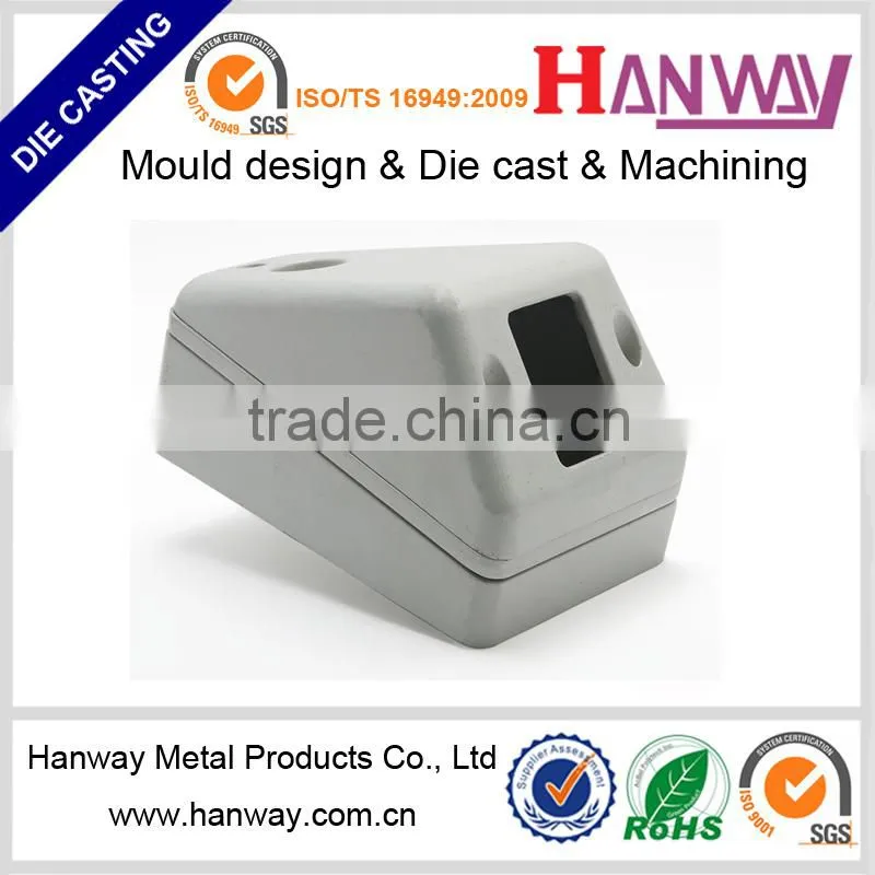 aluminum die casting precision cnc machining security cctv camera housing
