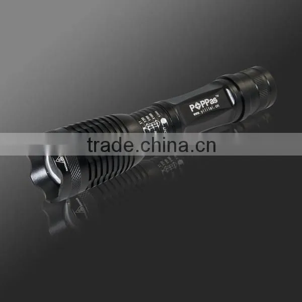 Zoomable C-REE XML T6 LED Bulb Aluminum Hand Torch