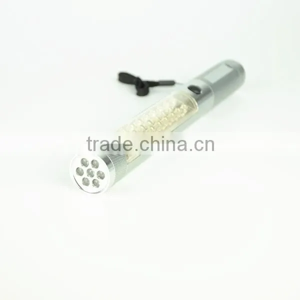 Portable 0.3W emergency Flashlight Aluminum Alloy Flashlight torch light