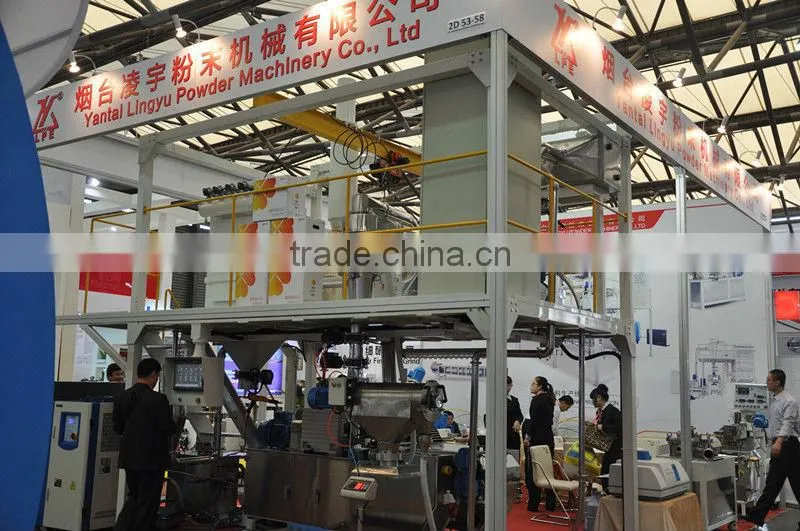 Automatic spray gun for powder coating