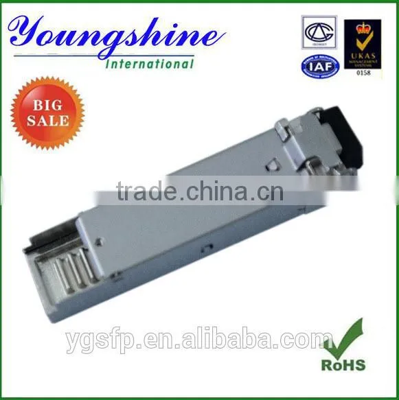 1000Base-ZR 80km Bidi SFP Transceiver Connector For 8 Channels Digital Video Optic Transceiver