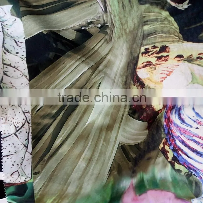 75D Polyester rhombus Plaid Print Wholeasale fabric for garment