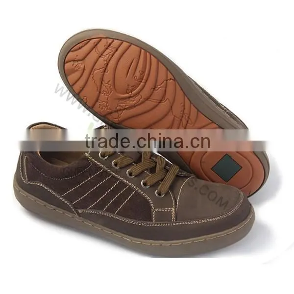 Men Footwear Flat Top Brand Men Leather Shoe