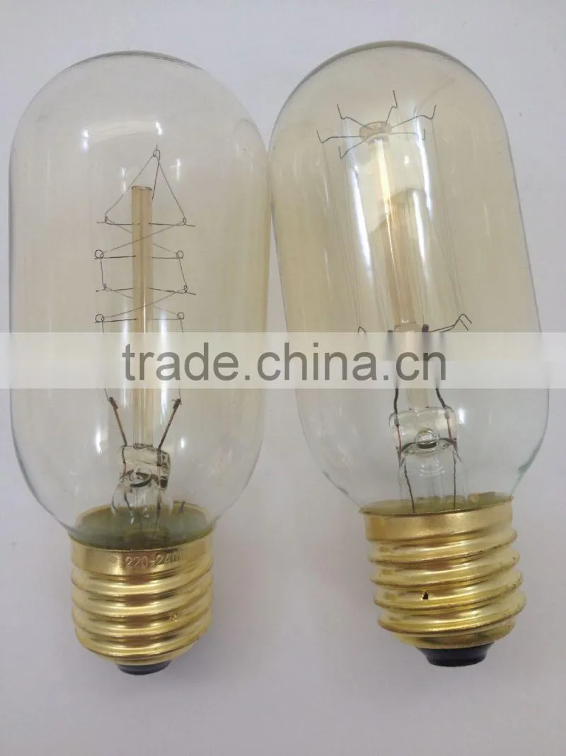 2015 China manufacture Anitique Vintage Edison Bulb E27 Vintage Edison Light Bulb 40w