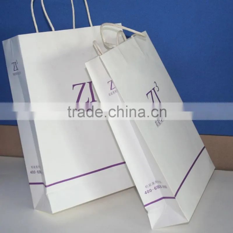 Custom cheap price craft paper printing bag kraft paper bag