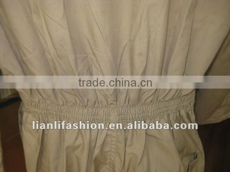 Polyester/Cotton good quality khaki mens work suit