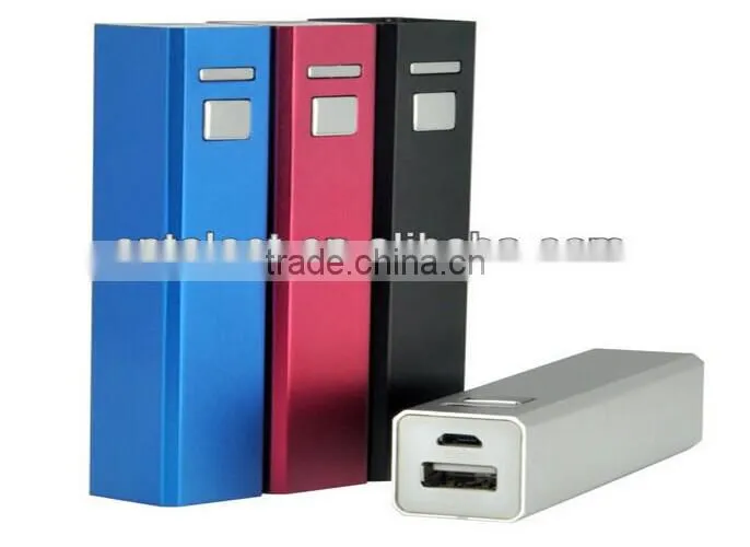 2200mah metallic power bank for fast charging