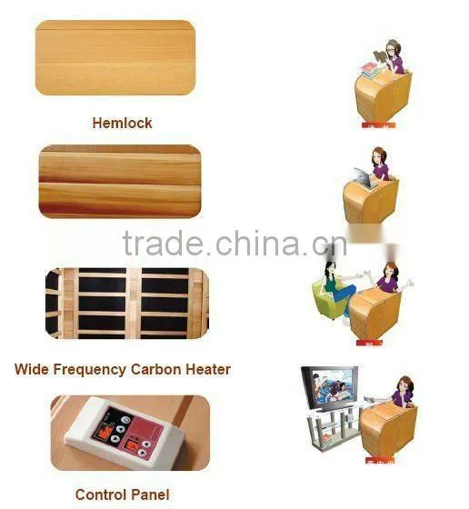 HS-001 Half Body Portable Infrared Sauna Room Hot in Korea