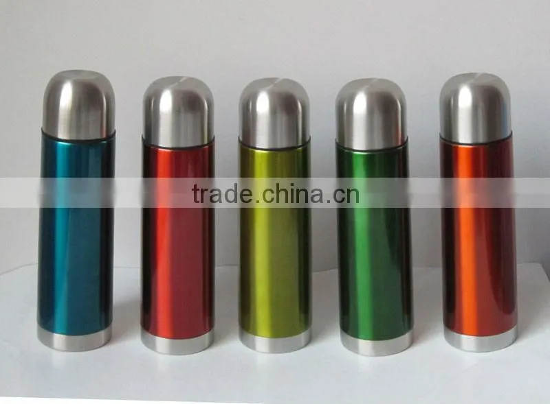 stainless steel bullet type vacuum flask