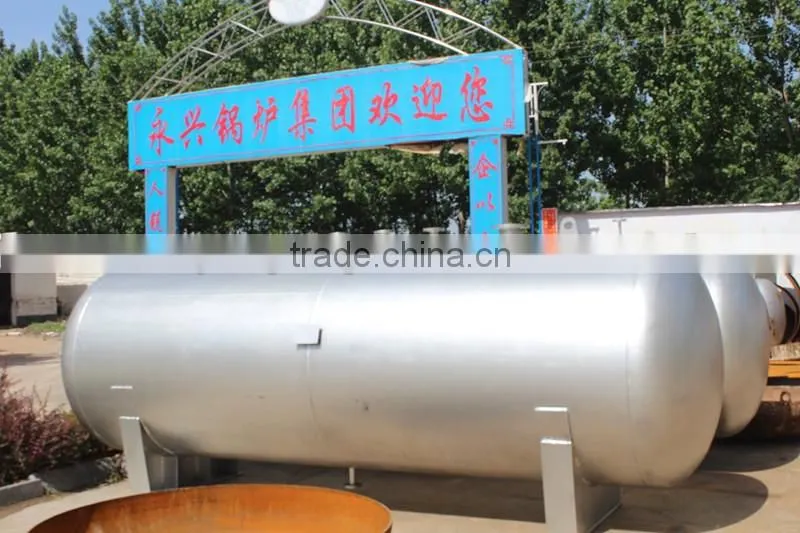 High Quality and High Pressure Horizontal Gas Tank Price