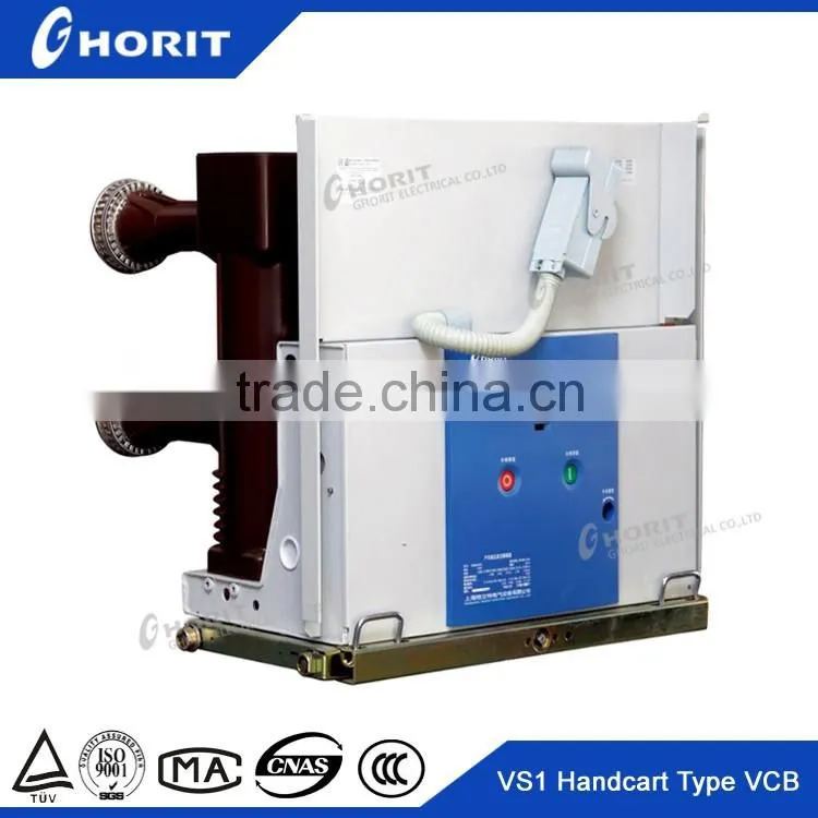 Embedded 3 Poles 24kv Vacuum Circuit Electric Breaker ZN63(VS1)-12