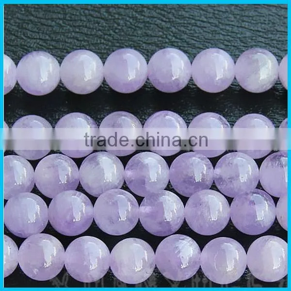12mm round faceted amethyst lavender beads