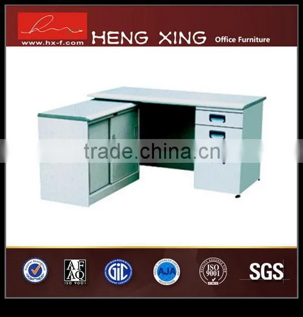High potency top sell classic l shaped staff table office desk