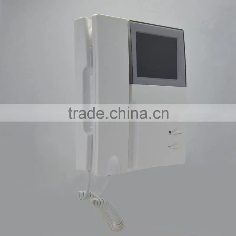 4.3 inch TFT color 300 DPI electric control wire waterproof door ip video phone intercom with hand set