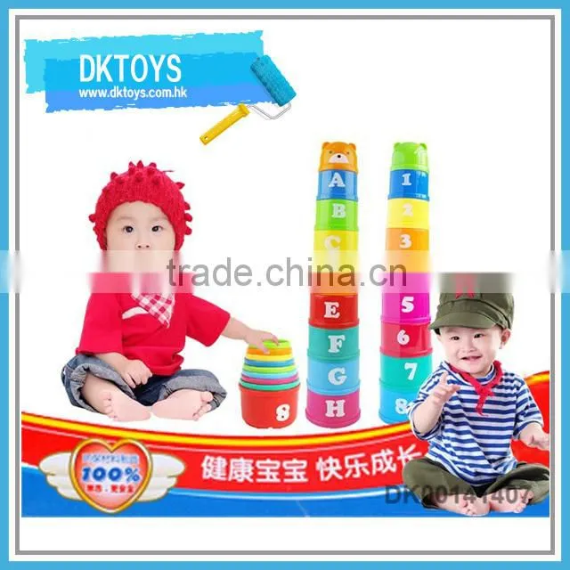 Animal Shape Funny Educational Plastic Baby Toys Stacking