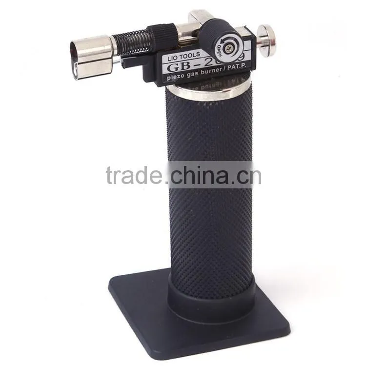 High quality and Low price Welding Gas Torch Flame Gun Electronic Ignition Lighter Fire Starter for BBQ and Baking EK-801