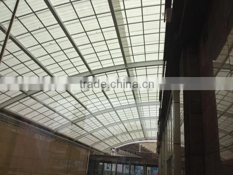 10 year guarantee polycarbonate sheet roofing