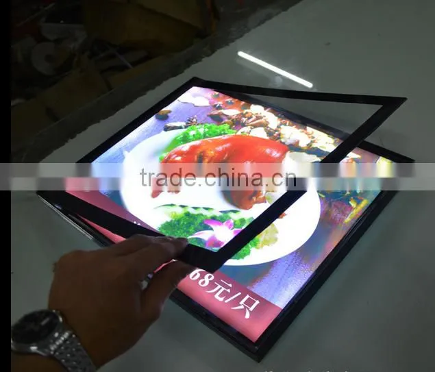 hot sale custom decorate advertising led light box