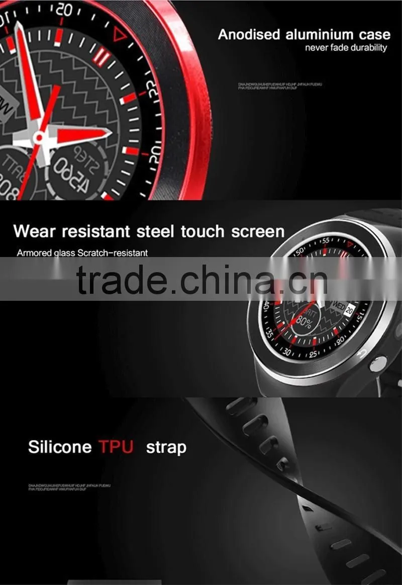 Quad Core 3G smart watch S99 Bluetooth Smart Watch 8G Wrist Phone With BT 4.0 GPS WIFI Andriod V5.1 GPS