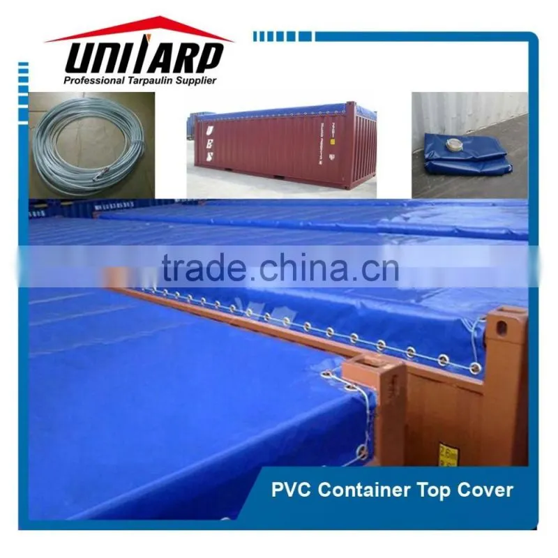 Durable PVC Laminated Tarpaulin 500*500 18*17 630G