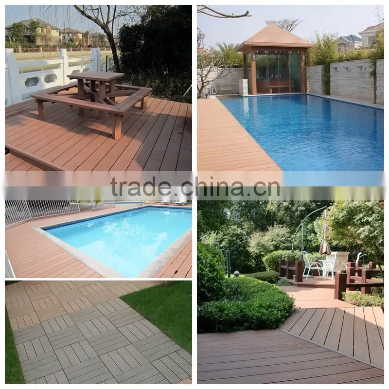 2016 New WPC Deck Flooring,Wood Plastic Composite Material Outdoor Floor China Manufacture