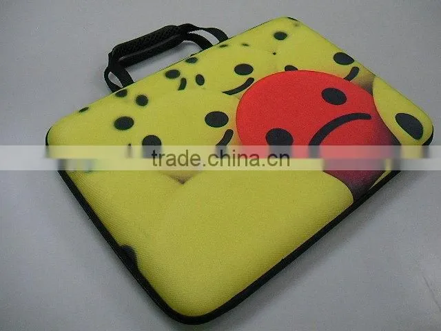 NEW fashion printing eva port computer bag hardcover handling eva port computer bag