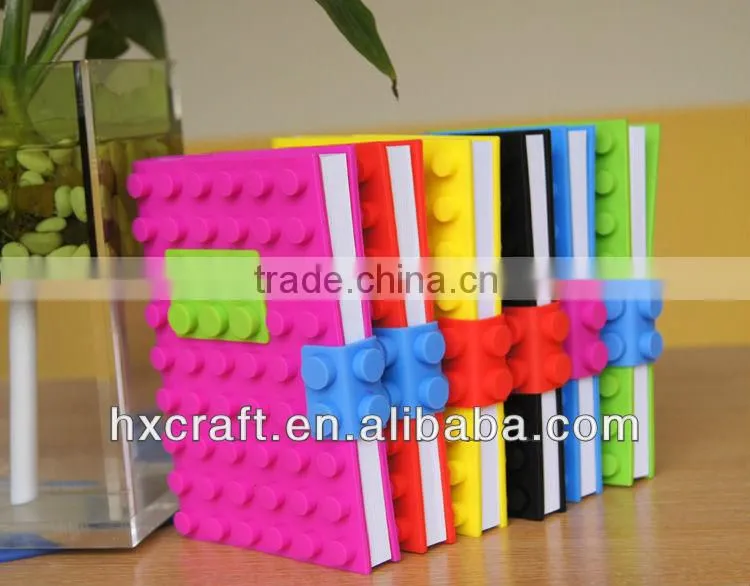 Silly Mini Block Notebook Silicone Various Colours to Choose from