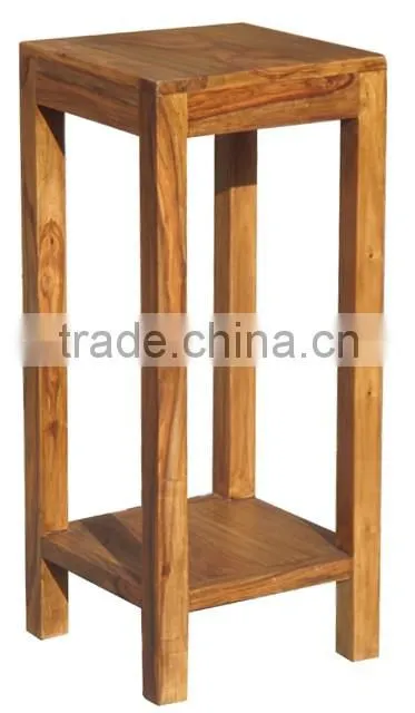 Sheesham Wood Plant Stand Lamp Table Largest Table