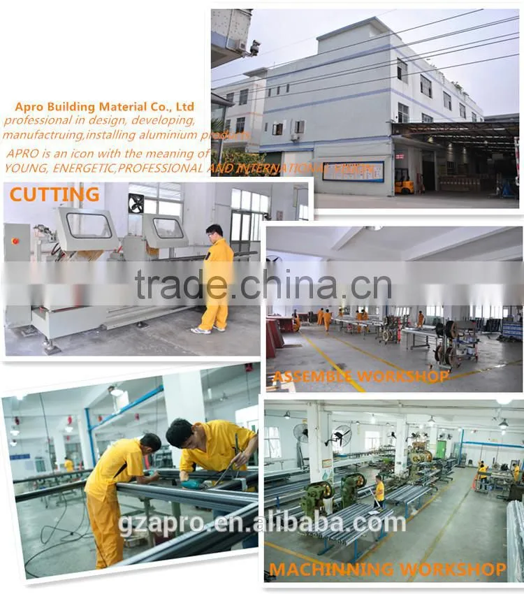 Energy efficiency aluminum swning windows drawing