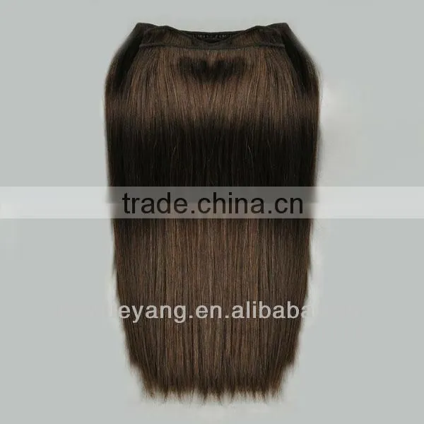 Silky Straight Clip in hair extensions for African American