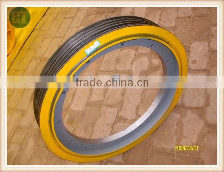 traction sheave 620*5*10 for elevator traction machine