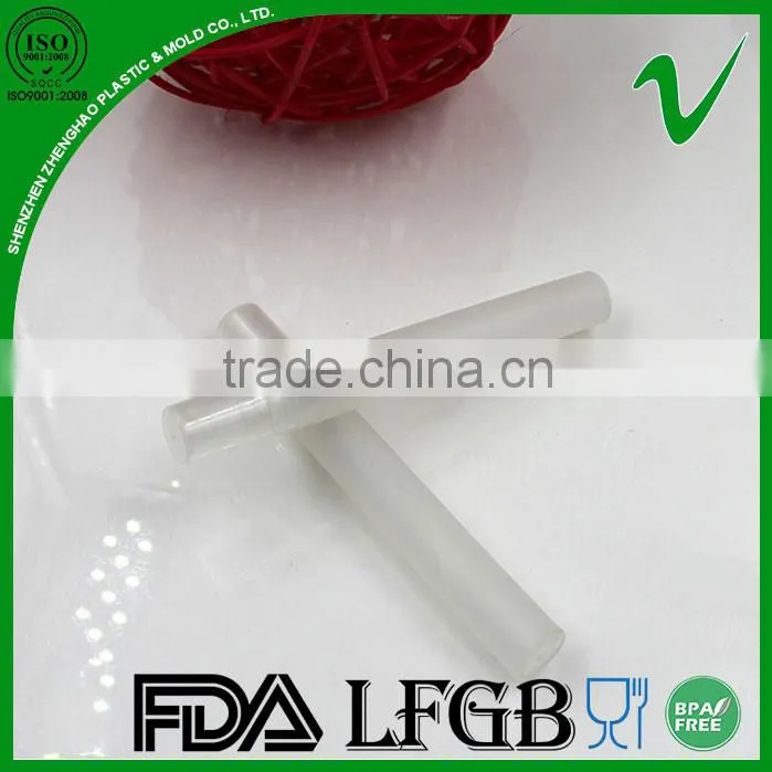 PP material cylinder 10ml spray plastic bottle for cosmetic