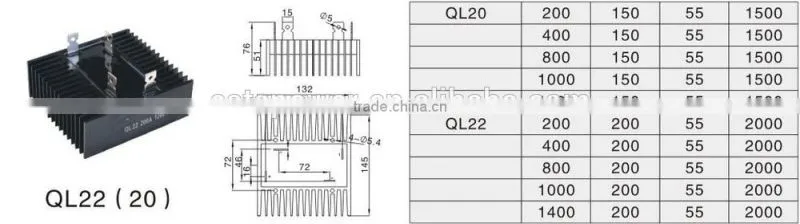Bridge Rectifiers QL20 QL22