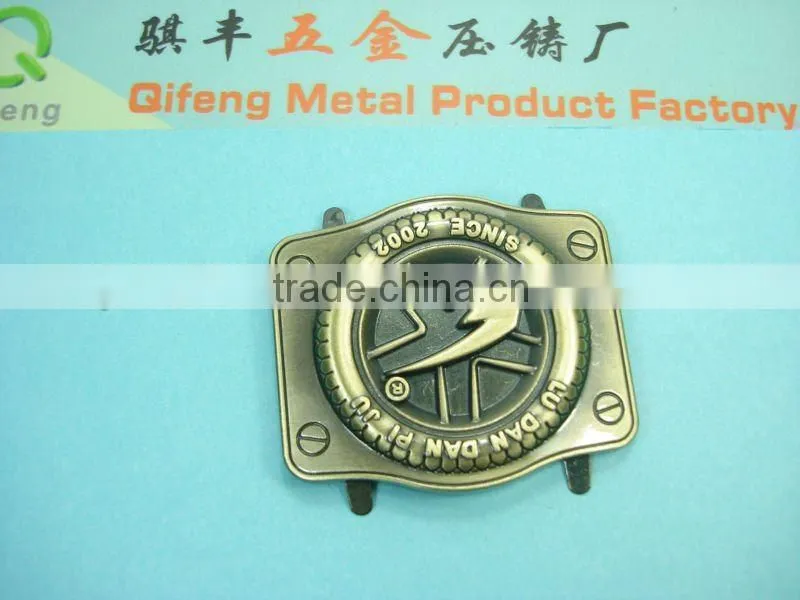 schoolbag luggage tag labels for handbags bag decoration ludan metal logo q-2535