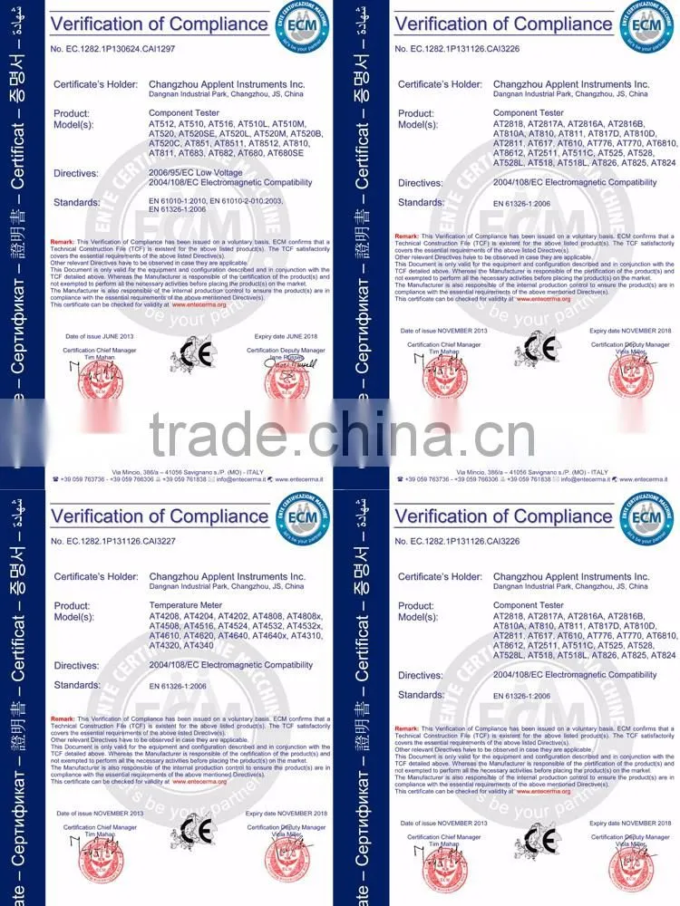 Manufacturer of AT824 Digital LCR Meter Portable LCR Meter