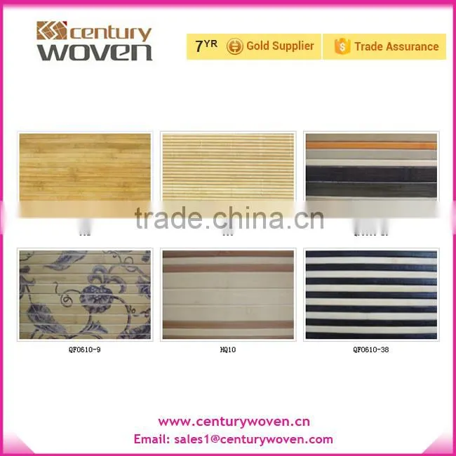 natural bamboo floor mat