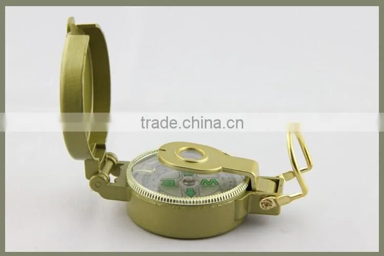 Gold Alloy Handed Small Compass for Direction