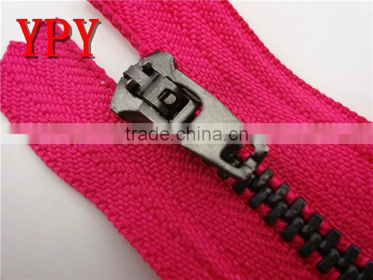 Y Teeth metal zipper factory price