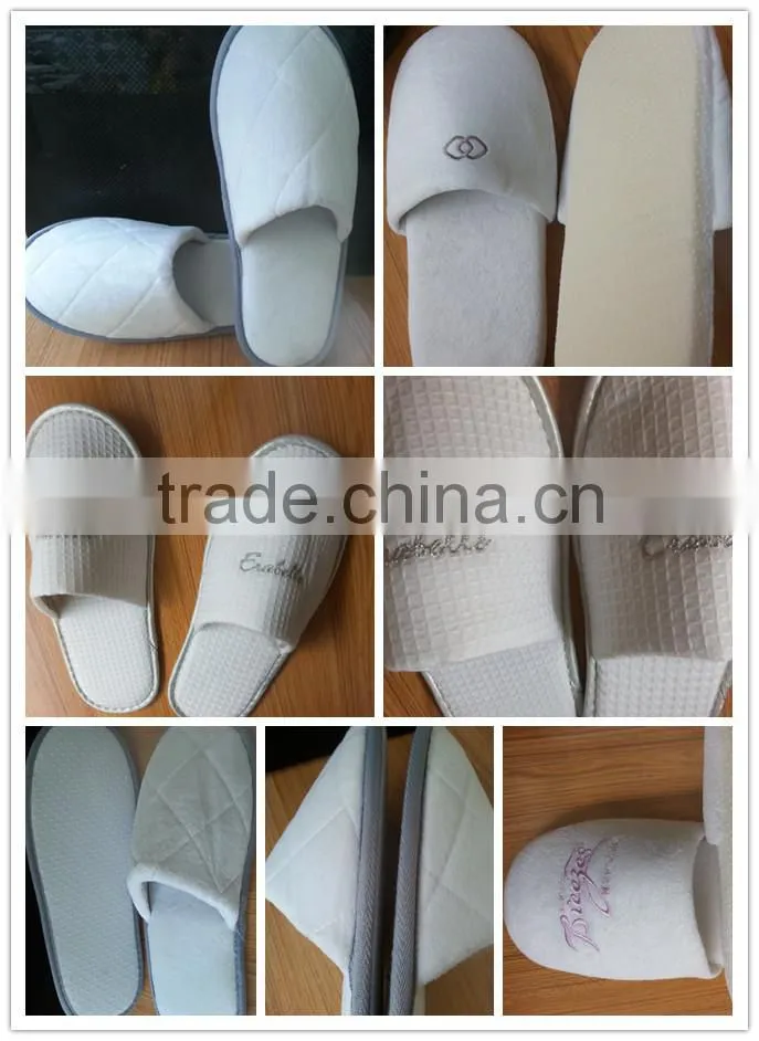 hotel slipper with sense of beauty design anti-skidding beaded sole