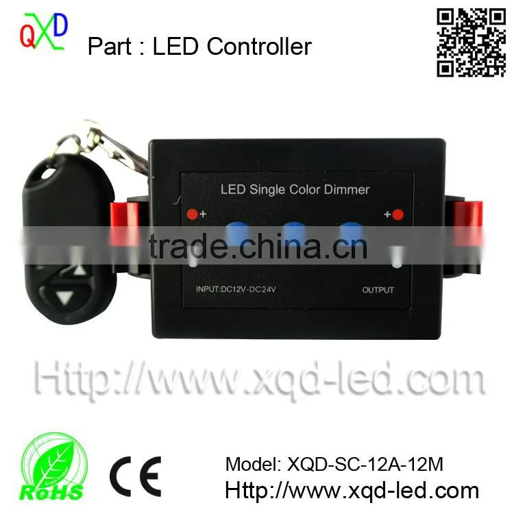 12V-24V DC IP66 Waterproof 20-Key RF Remote wireless RGB LED Controller for led light strip RGB Controller