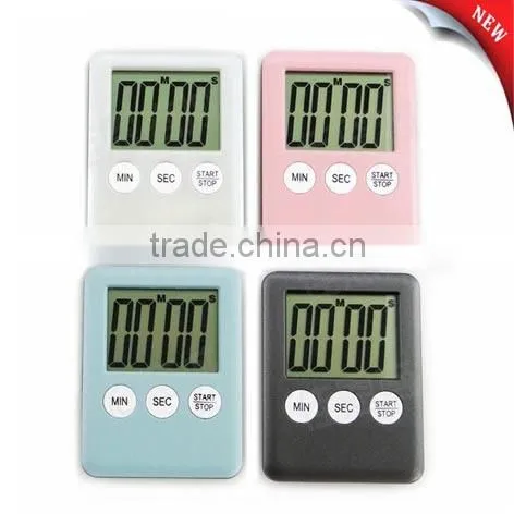 fashion style magnetic large digital countdown kitchen timer