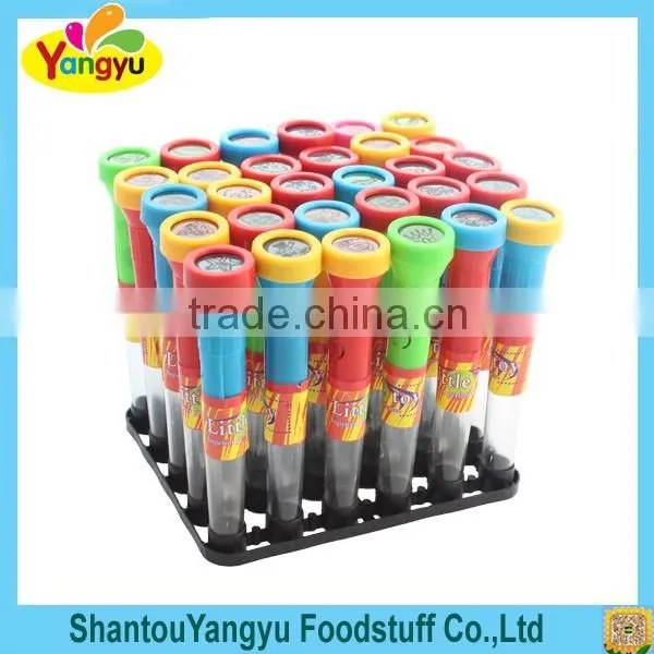 New arrival plastic toy with other tablet candys colorful children lighting candy