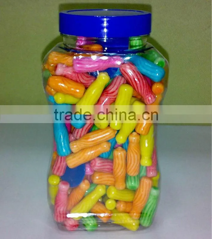 Big Oval Bubble Gum in Jar