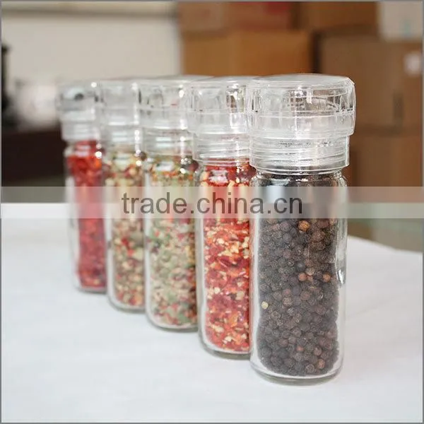 mixed spice in grinder