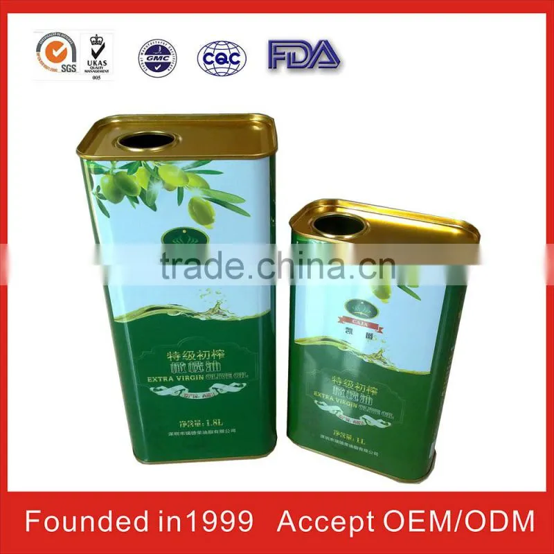 Olive Oil Can 500ml/1000ml