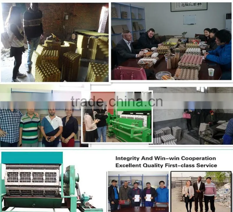 Hot type waste paper making machine