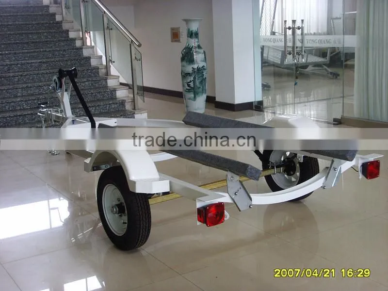 hot dip galvanized rail motorcycle trailer