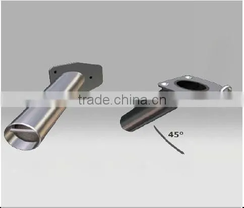 230mm length tube mirror polish high quality stainless steel rod holder